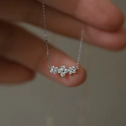 Four Clovers Necklace