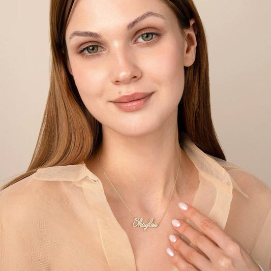 Diamond Name Necklace