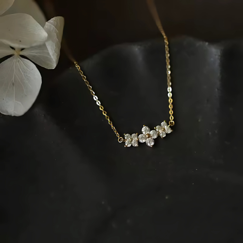 Four Clovers Necklace